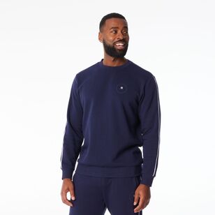 FILA Men’s Jonas Crew Fleece New Navy