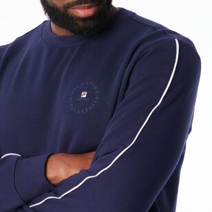 FILA Men’s Jonas Crew Fleece New Navy