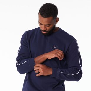 FILA Men’s Jonas Crew Fleece New Navy