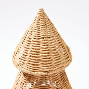 Chyka Home Rattan Christmas Tree Decoration Large