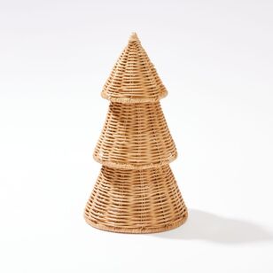 Chyka Home Rattan Christmas Tree Decoration Large