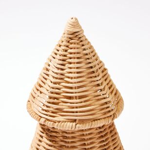 Chyka Home Rattan Christmas Tree Decoration Large