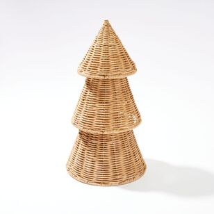 Chyka Home Rattan Christmas Tree Decoration Large