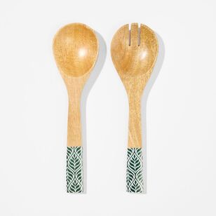 Soren Palm Salad Servers