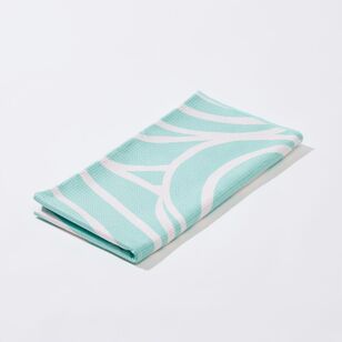 Cotton Beach Sand Free Towel Aruba Blue 80 x 160 cm