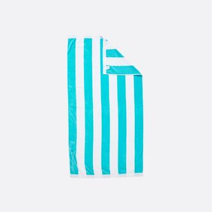 Bas Phillips Cabana Luxury Beach Towel Aqua 90 x 170 cm