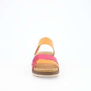 Natural Comfort Women's Gemma Y Back Sandals Fuchsia