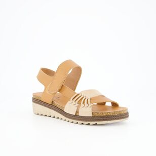 Natural Comfort Women's Gemma Y Back Sandals Tan