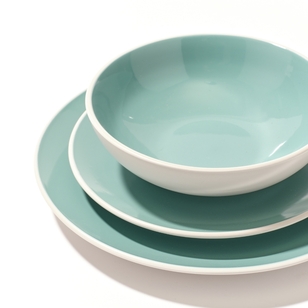 Soren Marlow 12 Piece Dinner Set Teal