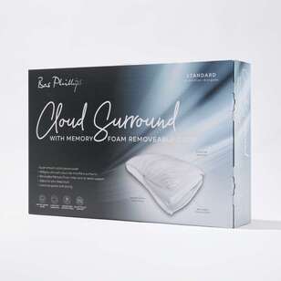 Bas Phillips Cloud Surround Pillow White Standard