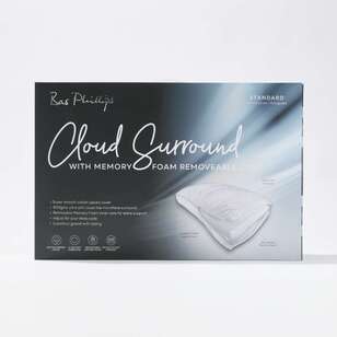 Bas Phillips Cloud Surround Pillow White Standard