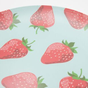 Frankie & Me Strawberry 28 cm Bamboo Plates 2 Pack