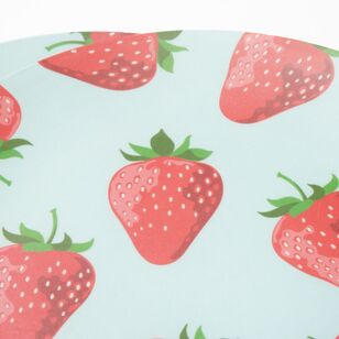 Frankie & Me Strawberry 22 cm Bamboo Plates 4 Pack