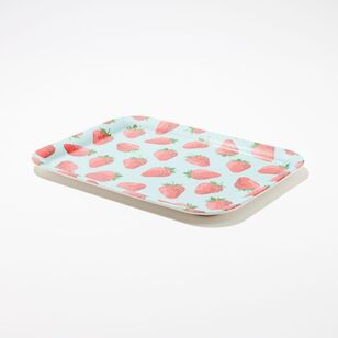 Frankie & Me Strawberry Bamboo Tray Medium