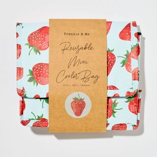 Frankie & Me Strawberry Reusable Mini Cooler Bag