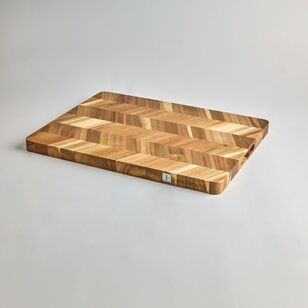 Swiss Diamond Herringbone 50 x 38 x 3 cm Acacia Rectangle Chopping Board