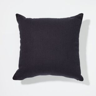 Soren Kayden Cotton Cushion Black 45 x 45 cm