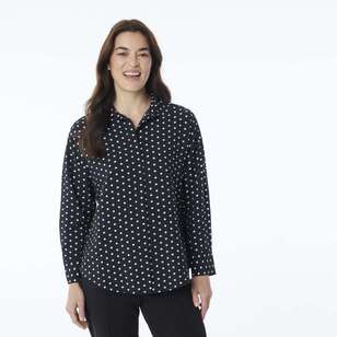 Khoko Smart Women’s Spot Essential Shirt Black