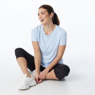 LMA Active Women's Gather Tee Ice Blue