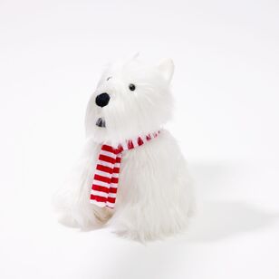 Soren Christmas Scottie Dog Doorstop