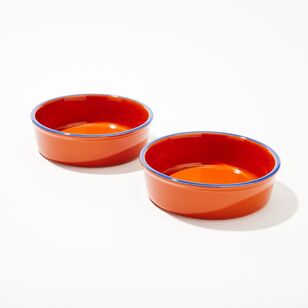 Miguel Maestre Terracotta 2 Piece 18 cm Tapas Bowl Blue