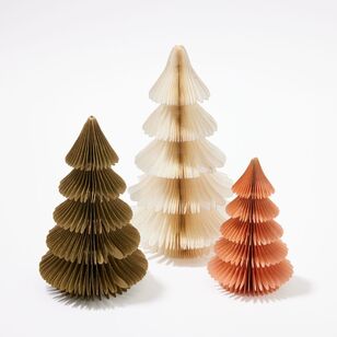 Chyka Home Paper Table Top Tree Decoration Set of 3