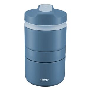 Maxwell & Williams Getgo Double Wall Insulated 500 mL Food Container Blue