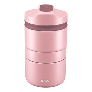 Maxwell & Williams Getgo Double Wall Insulated 500 mL Food Container Pink