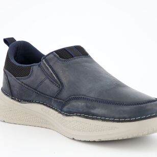 JC Lanyon Men's Bobby Slip On Shoes Navy