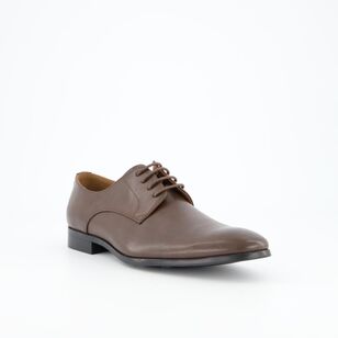 JC Lanyon Men's Henry Lace Up Business Shoes Brown