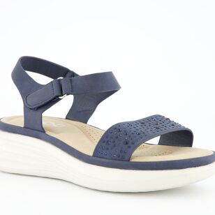 Khoko Women's Margy Back Sandals Navy