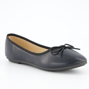 Khoko Women's Landy Ballet With Bow Black