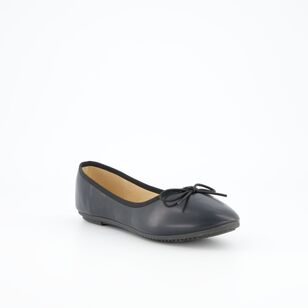 Khoko Women's Landy Ballet With Bow Black