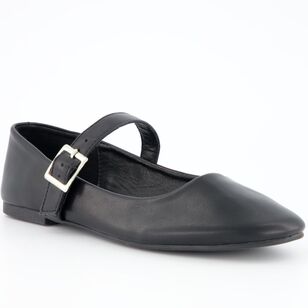 Khoko Women's Tania Mary Jane Ballet Black