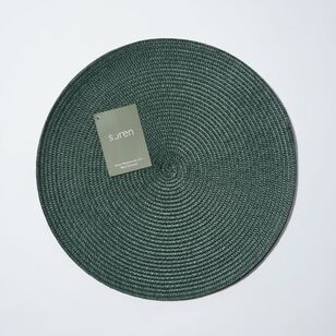 Soren Orion 38 cm Diameter Placemats Set of 4 Green