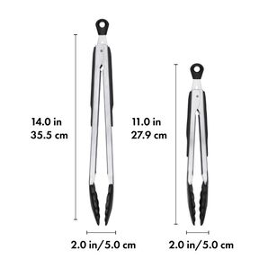 OXO Good Grips Tongs With Nylon Heads 2 Pack