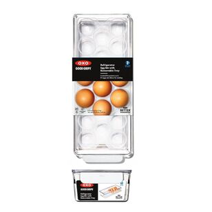 OXO Good Grips Refrigerator Egg Bin With Removable Tray