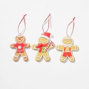 Soren Gingerbread Tree Decoration Set of 3