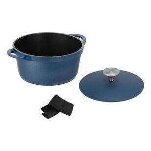 Maxwell & Williams Agile 2.4L Non-Stick Casserole Pot Navy