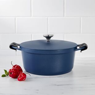 Maxwell & Williams Agile 6.3L Non-Stick Casserole Pot Navy