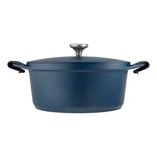 Maxwell & Williams Agile 6.3L Non-Stick Casserole Pot Navy