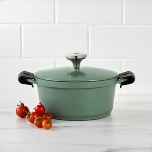 Maxwell & Williams Agile 2.4L Non-Stick Casserole Pot Sage