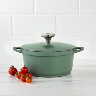 Maxwell & Williams Agile 2.4L Non-Stick Casserole Pot Sage