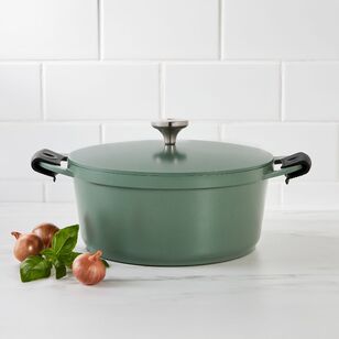 Maxwell & Williams Agile 6.3L Non-Stick Casserole Pot Sage