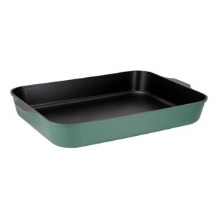 Maxwell & Williams Agile 34 x 26 x 5.5 cm Non-Stick Roasting Pan Sage