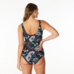 Khoko Swim Women's Mock Wrap Tankini Batik