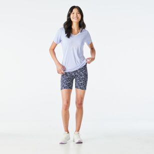 FILA Women's Taylor Bike Shorts Navy & Print