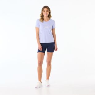 FILA Women's Gia Bike Shorts Navy