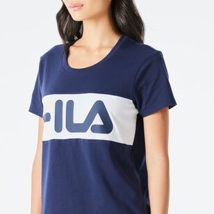 FILA Women's Lydia Tee Navy