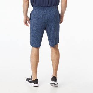 NMA Men's 8 Inch Space Dye Shorts Navy